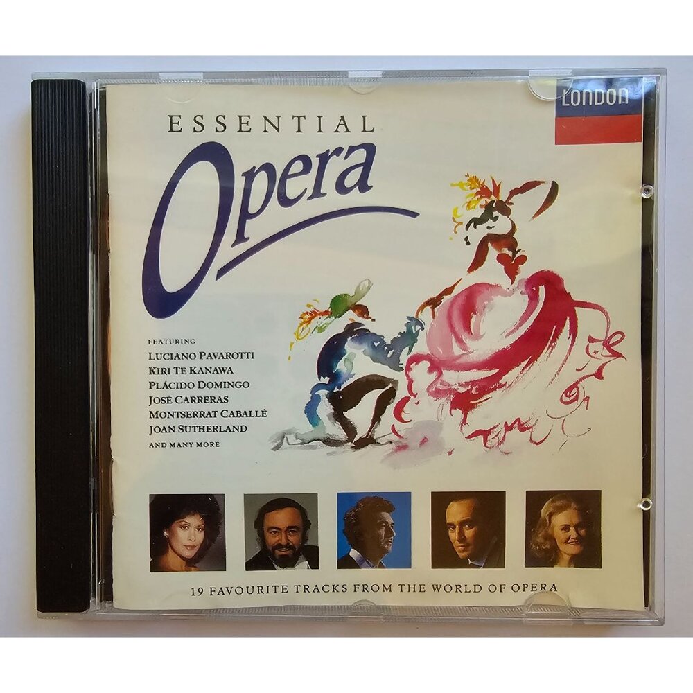 Essential Opera CD By London Featuring Pavarotti Sutherland Domingo Te Kanawa 19